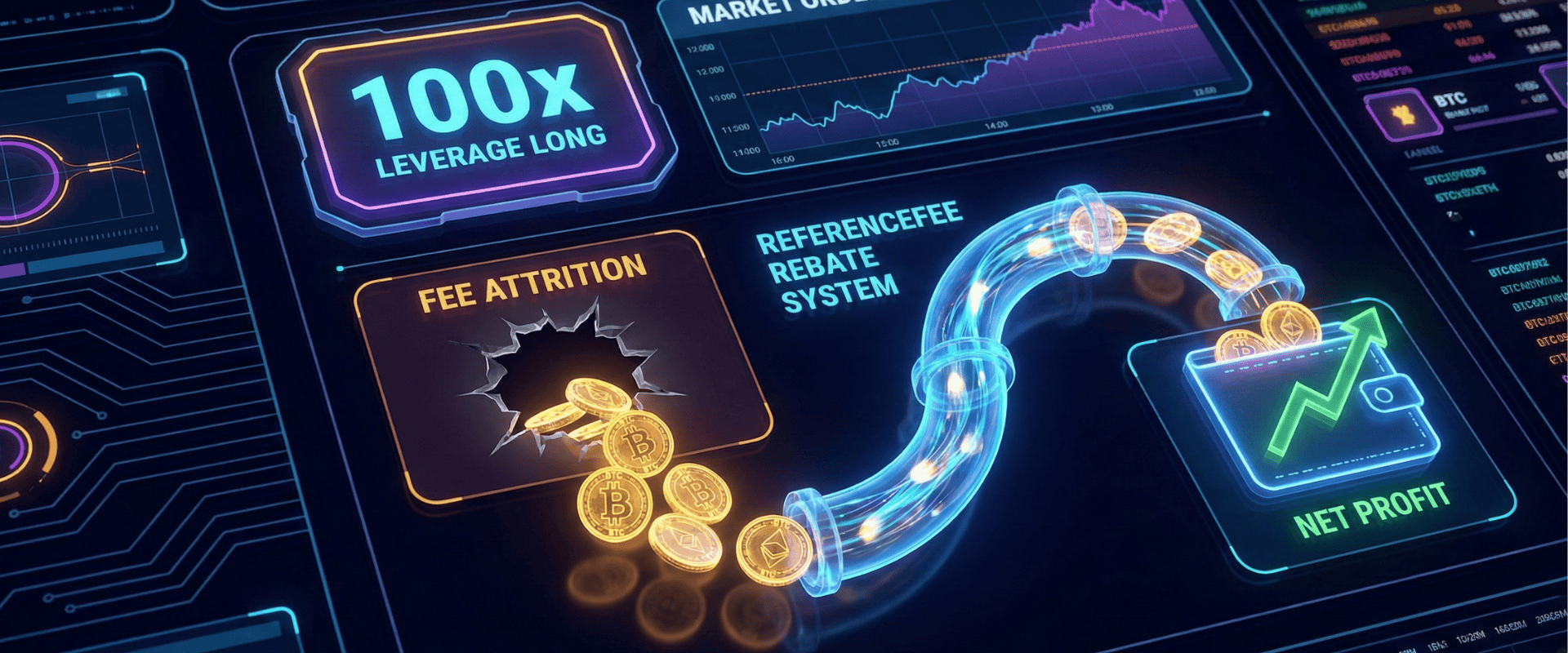 Leverage trading fee